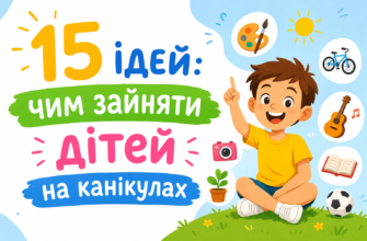 15 ідей: чим зайняти дітей на канікулах